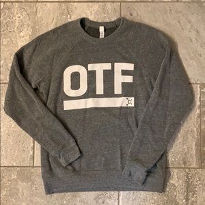 Orangetheory Fitness sweatshirt fleece crew size S